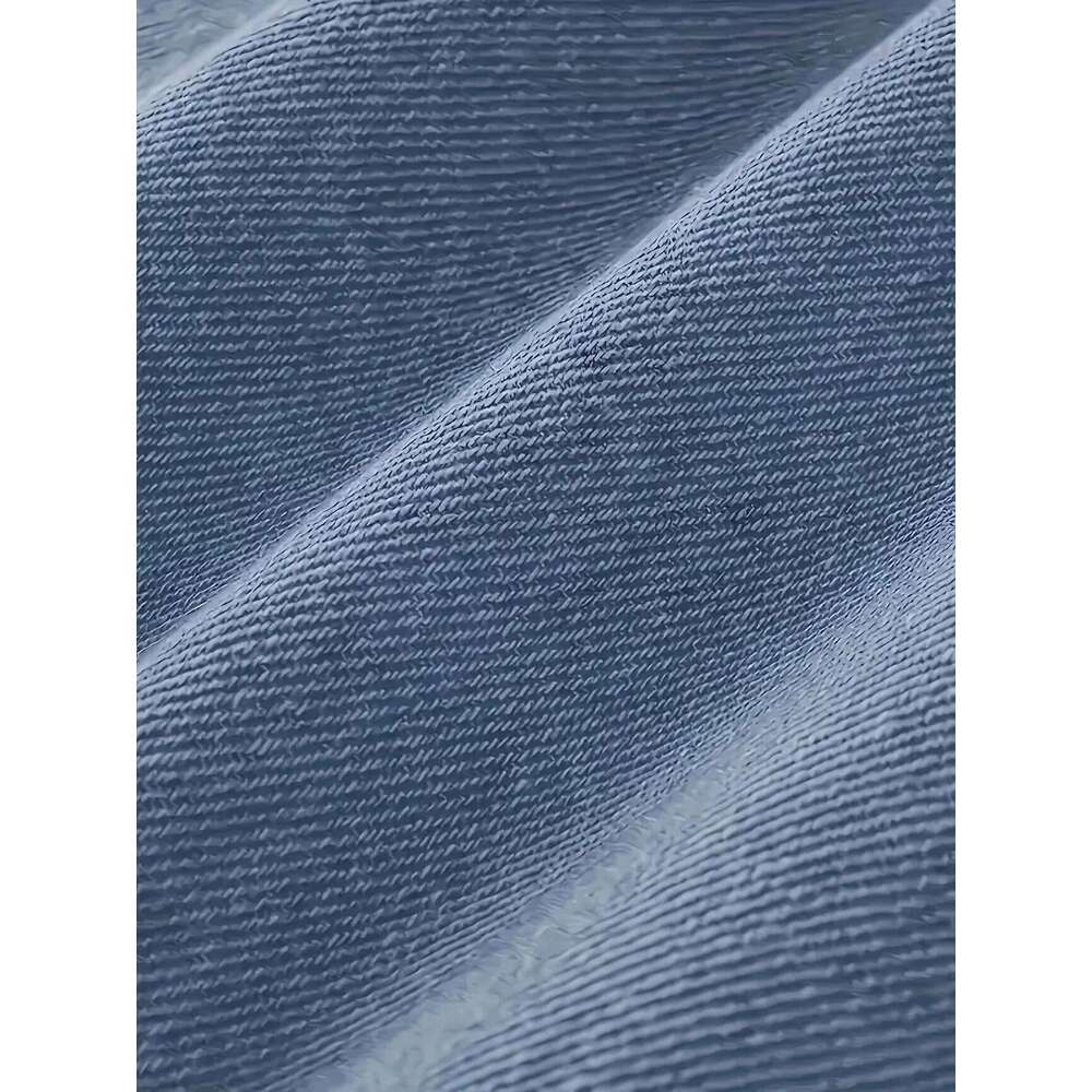 Straight Leg Jeans Blue Washed Men's Urban Pants with Claw Scratch Details for Modern Street Style Z260225