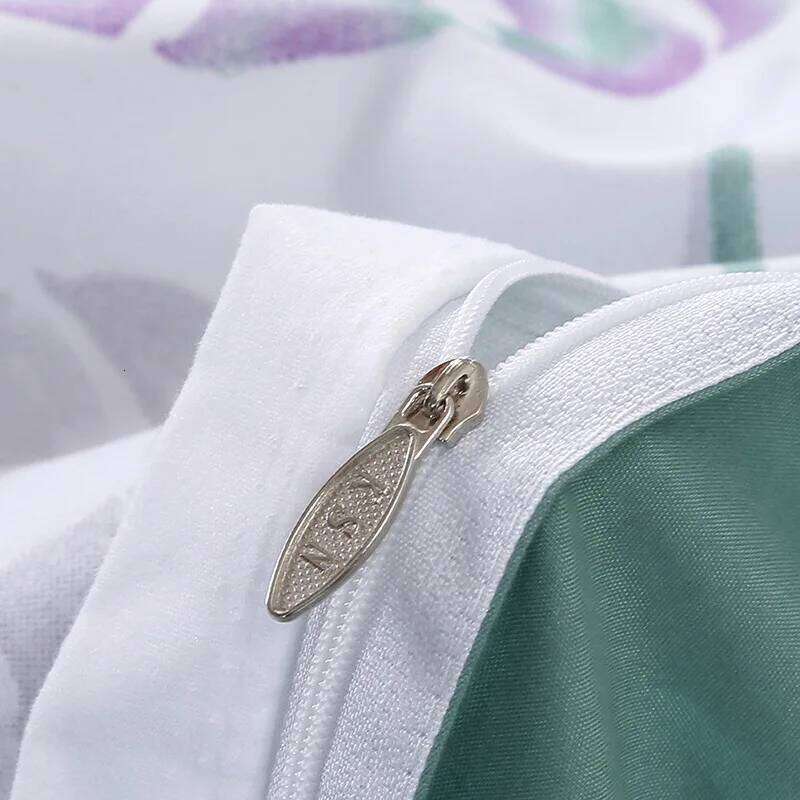 Simple four-piece bedding aloe cotton sheet quilt cover 1.8 meter home textile simple three-piece student 4pcs H260311 - view 4