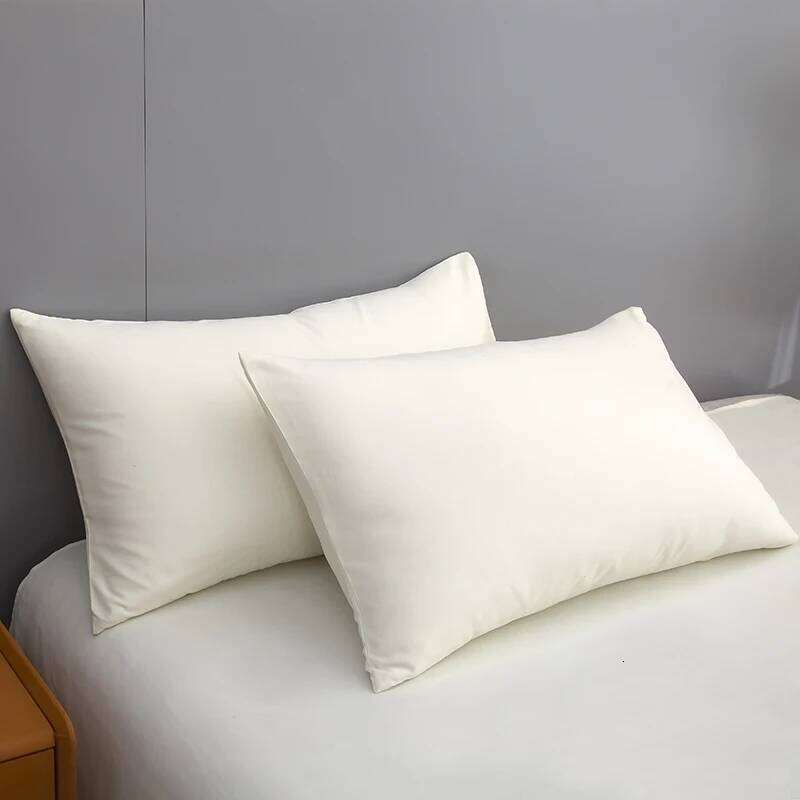 Beige Solid Color Bedding Sets Simple Style Comforter Covers Zipper Closure Soft Duvet Cover with Pillowcases H260311