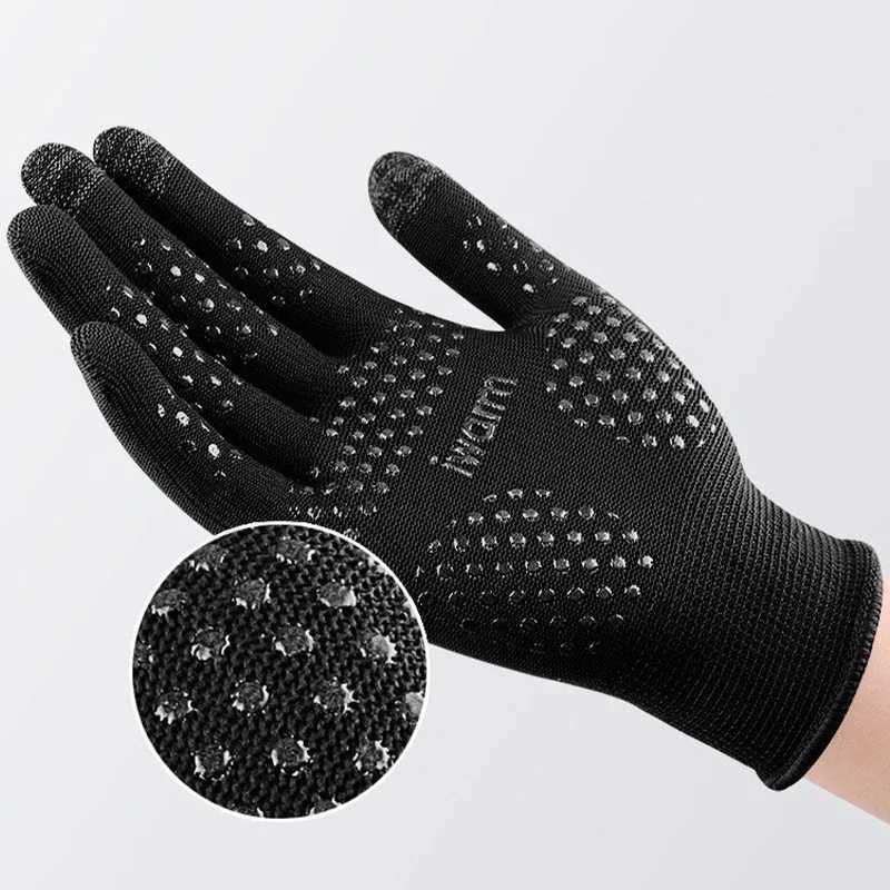 Full Finger Sunscreen Gloves Outdoor Anti-slip Riding Gloves Anti-skid Touch Screen Glove M260311