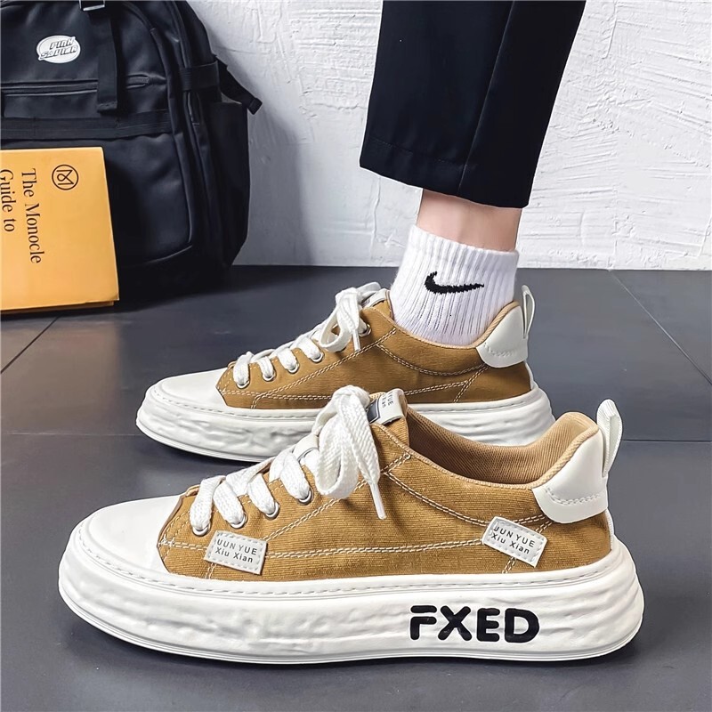 Style Canvas Men's Shoes - Luxurious Breathable Casual Low-top Flat Shoes For Outdoor Fashion With A Unique And Charming Design Style It Is An Ex