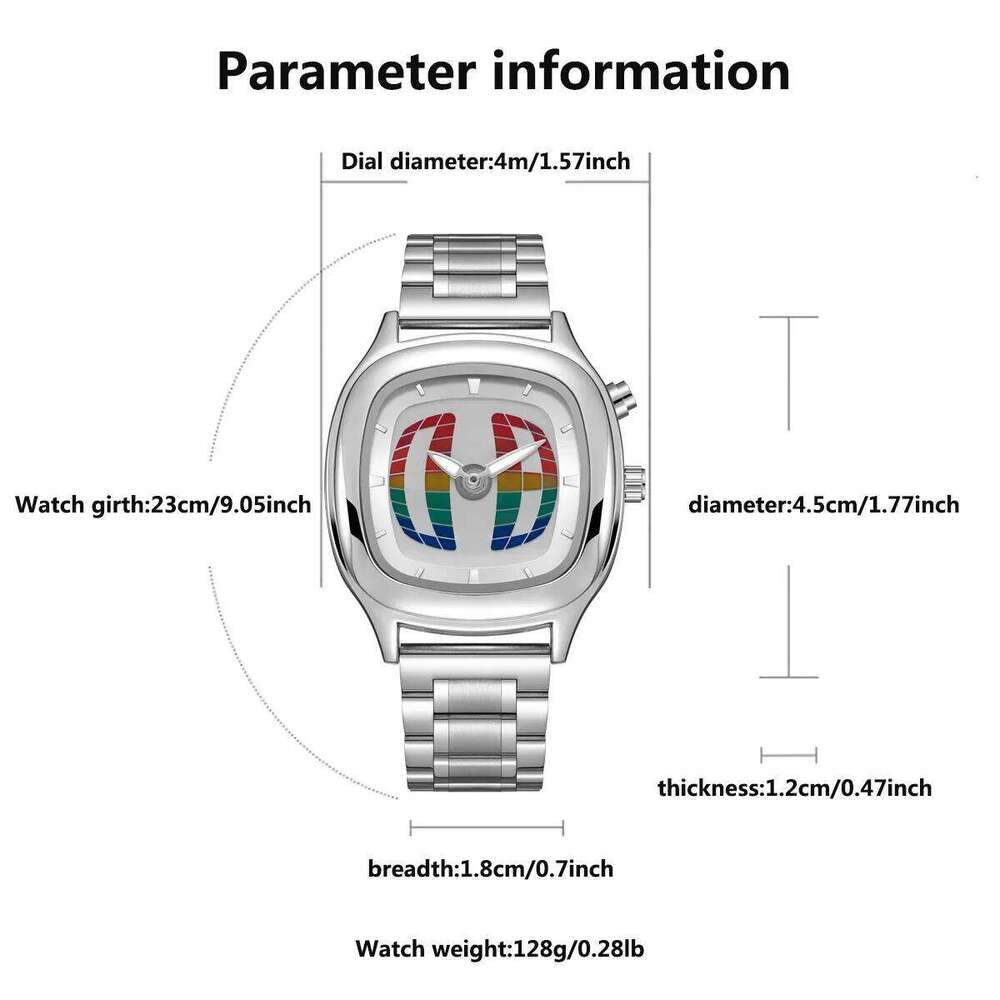 Luxury Quartz Watch Man Casual Fashion Digital Dial Design Square Wristwatch Waterproof Sports Men's Watches Gift y2k Reloj+box