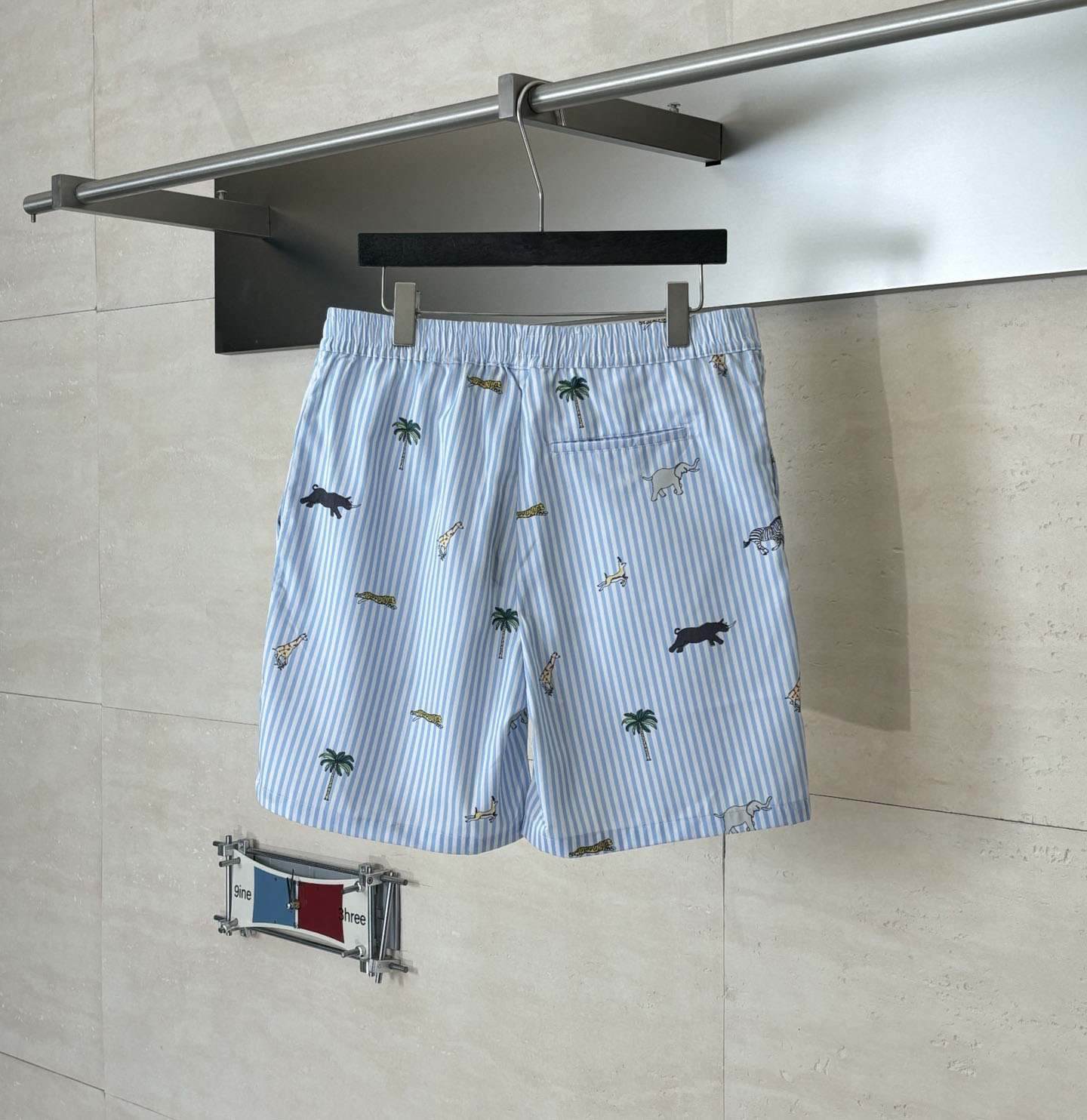 Men's Plus Size Shorts with cotton printing and embroidery,Triangle iron 100% replica of European sizeCotton shorts 2435