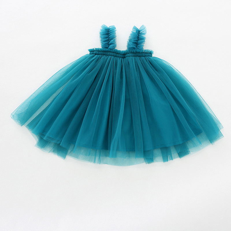 Kids Girls Ruffle Strap Tulle Tutu Skirt, Princess Skirt,Toddler Kids Multi-Color Tutu Skirt for Party & Daily Wear, Size 1-3T Free shipping