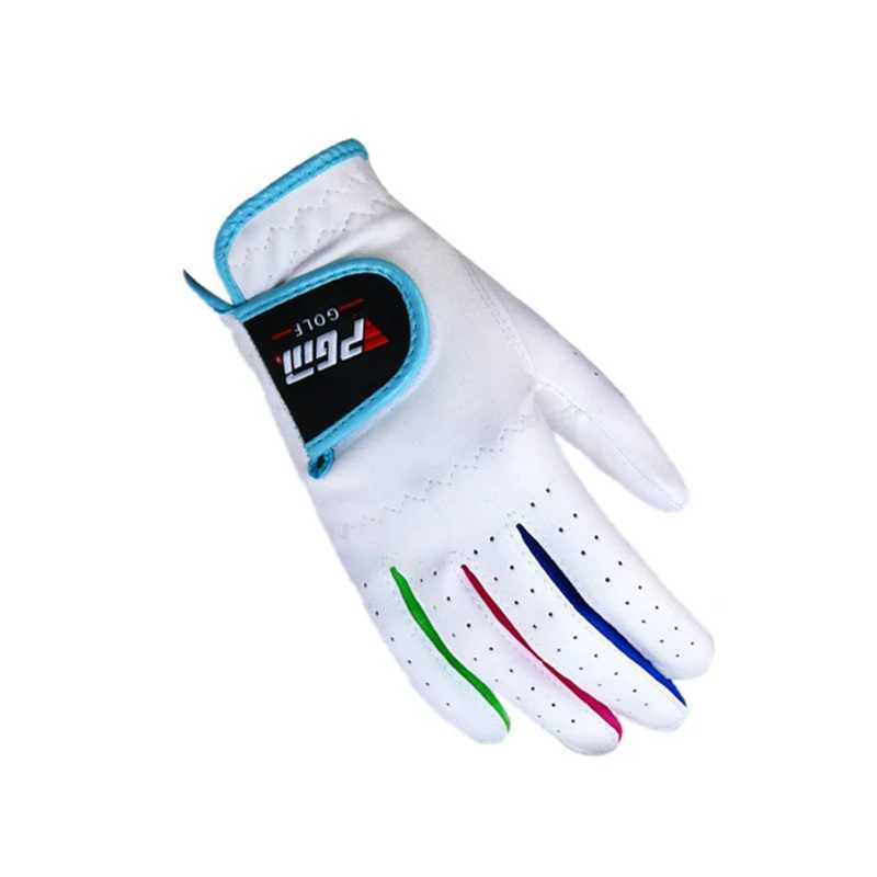 1Pair PGM ST010 Glove Children Sweat Absorbent Microfiber Fabric Anti Slip Soft Breathable Abrasion Boys Girls Sport Glove M260311