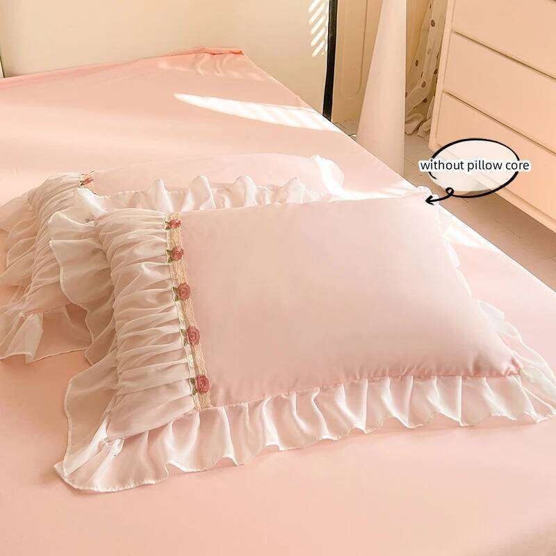 3 Pieces Korean-style Bedding Set King Size duvet cover pillow Shams for All Seasons bedroom decoration H260311