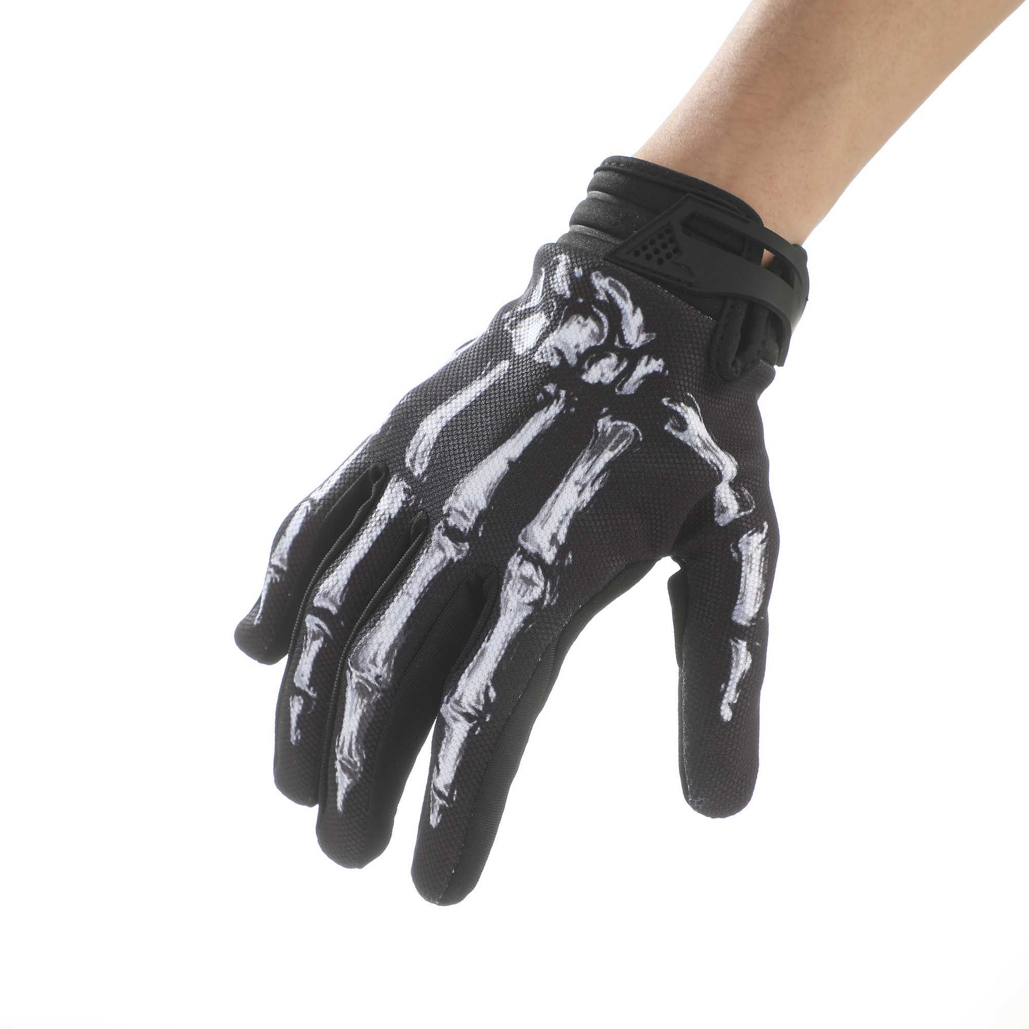 Winter fLEece-lined waterPROof skull New 2-color Claw Riding Outdoor Sports Personalized Touchscreen Gloves M260311