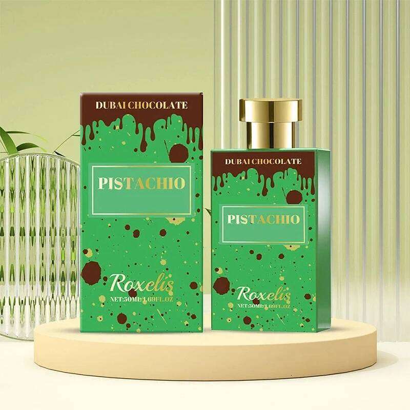 Dubai Pistachio Cocoa Kunafa Vanilla Perfume,Unisex Cuisine Fruity Notes Eau De Parfum,Chocolate Fragrance Spray,Fresh Scent Z260311