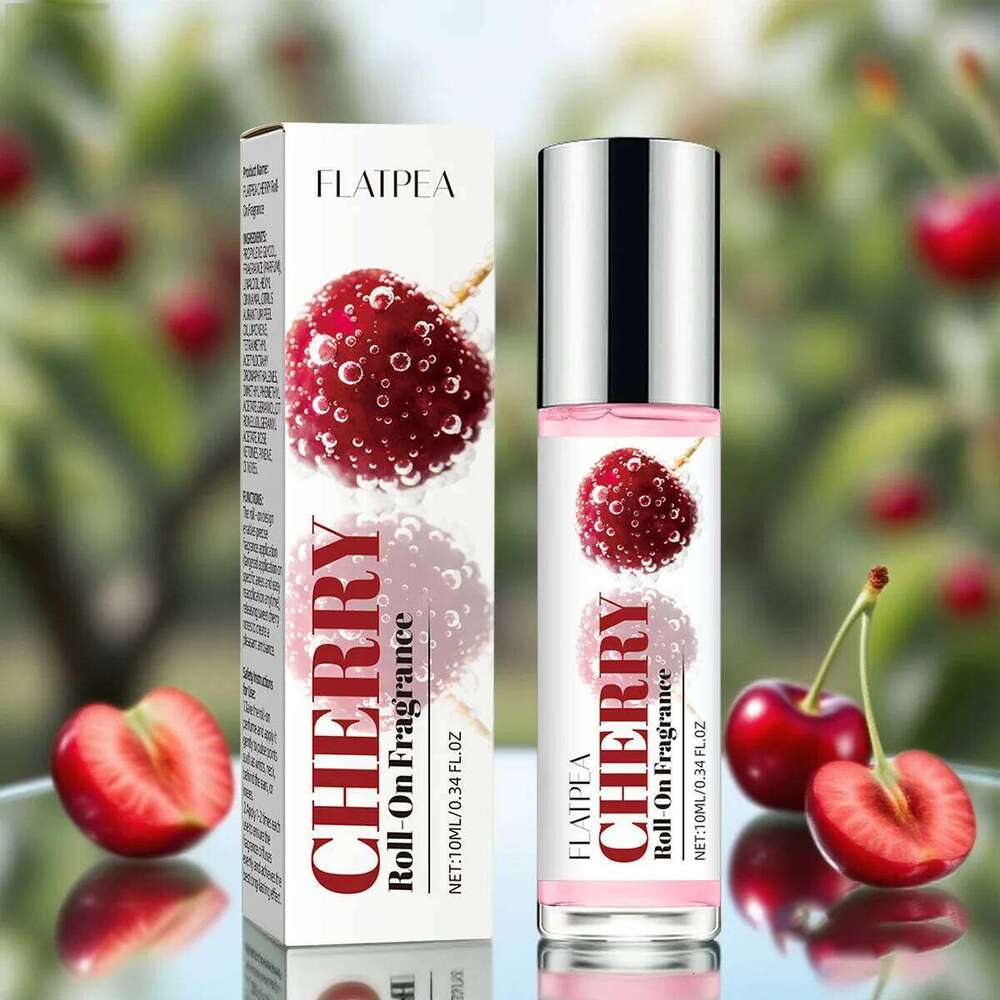 10ML Cherry Perfume Rollerball Durable Long-Lasting Fragrance Eau De Parfum Portable Fruity Scent Perfumes Oil New Year Gift Z260311