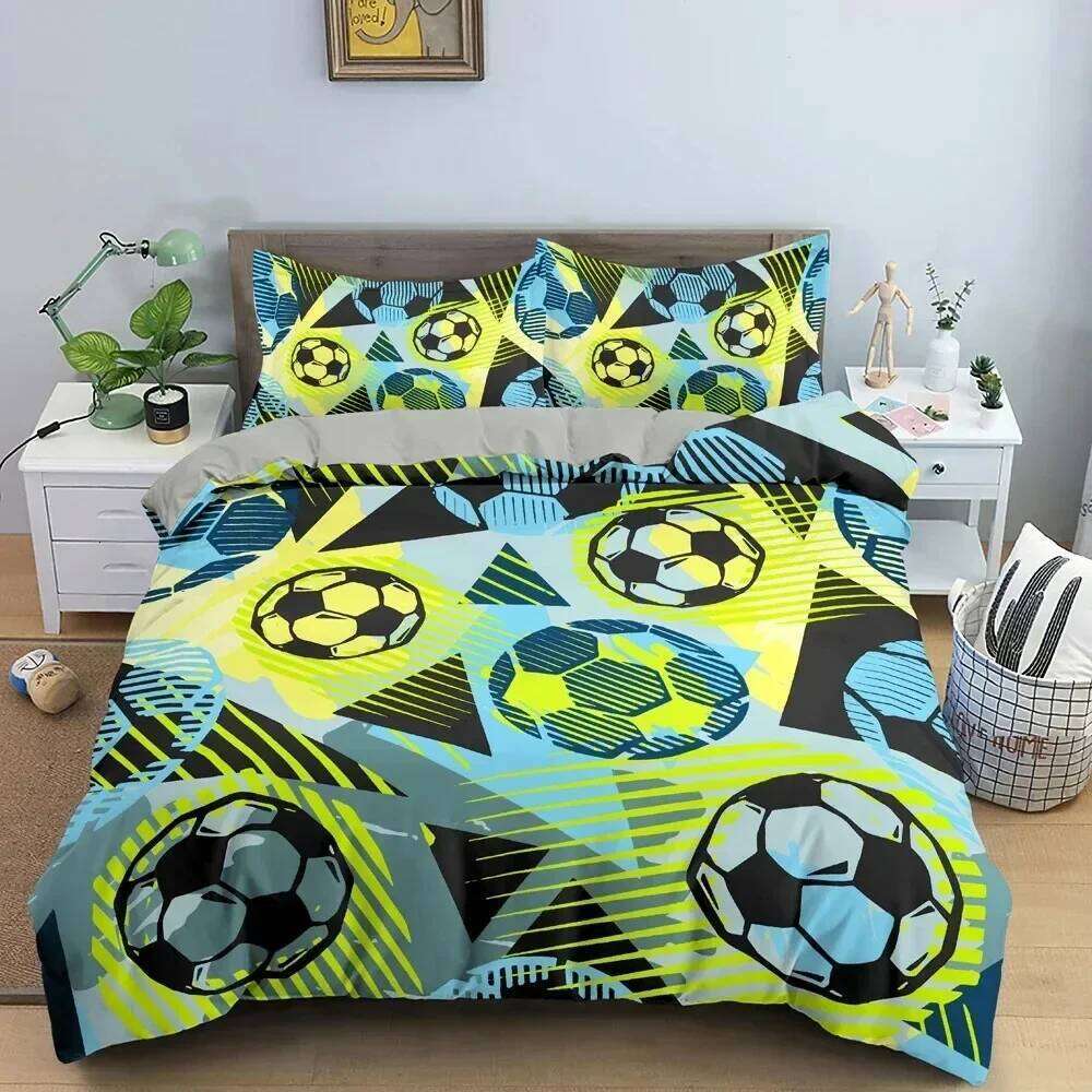 3D Basketball Bedding Set For Boy Bedroom Duvet Comforter Covers Single Twin King Size Quilt Cover Home Textile H260311