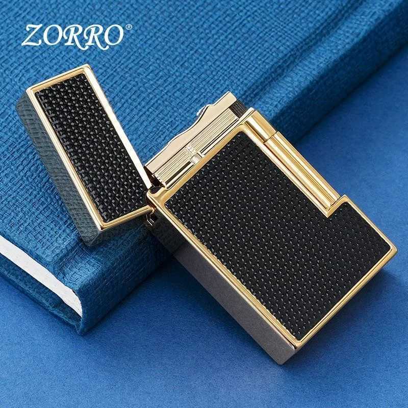 2025 Brass Side Pulley Ignited Kerosine Lighter Integrated Oil Tank High end Collection Fuel Oil Lighters Smoking Gadgets N260311