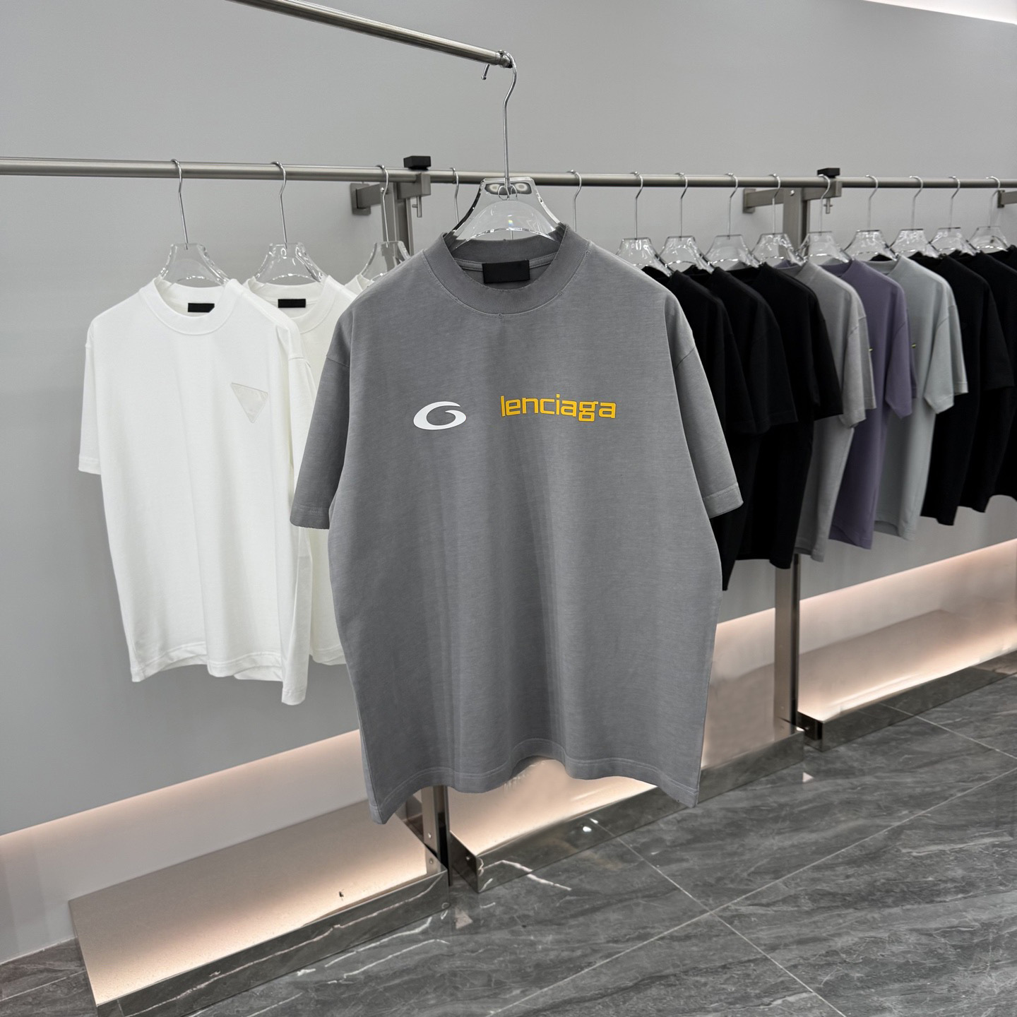 2026 Men's Plus Tees & Polos Round neck embroidered and printed polar style summer wear with street pure cotton T-Shirts i809