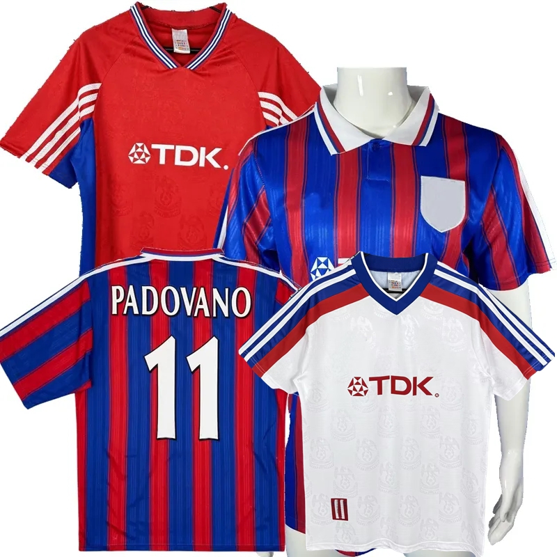 Retro 1996 1997 1998 1999 Crystals soccer jerseys Palace PADOVANO Brolin Lombardo ZHIYI SUN FAN vintage classic football shirts