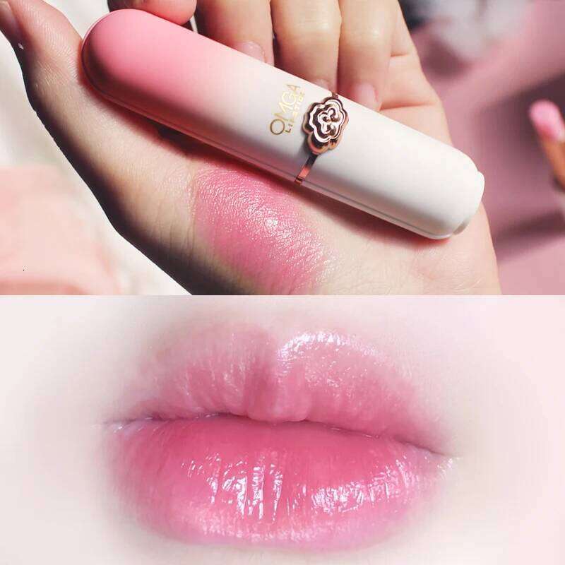 OMGA Peach Moisturizing, Waterproof, Anti-Chapping, Color-Changing Jelly Lipstick W260311