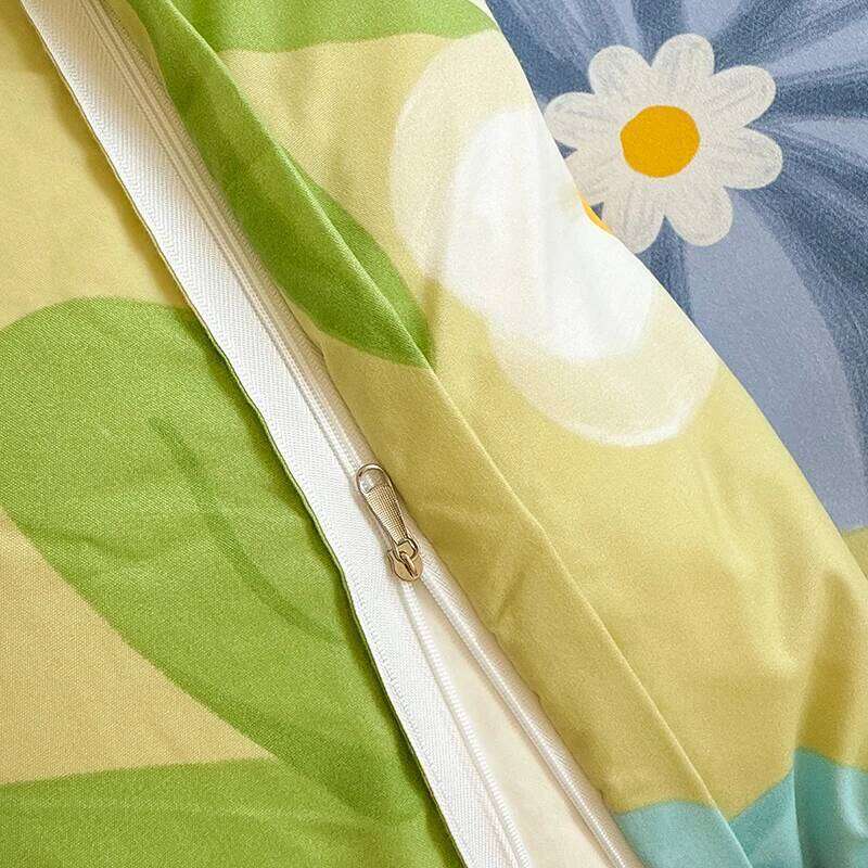 3pcs Brushed Bedding Pillowcase Set Skin Friendly Breathable Duvet Cover Pillowcases -MMHY H260311 - view 6