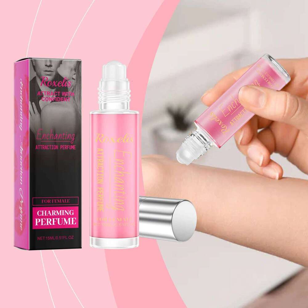 Roxelis 15ml Cologne Pheromone Roller Ball Lasting Scent Elegant Woman Body Charm Dating Flirt Glamour Lady Perfume Z260311