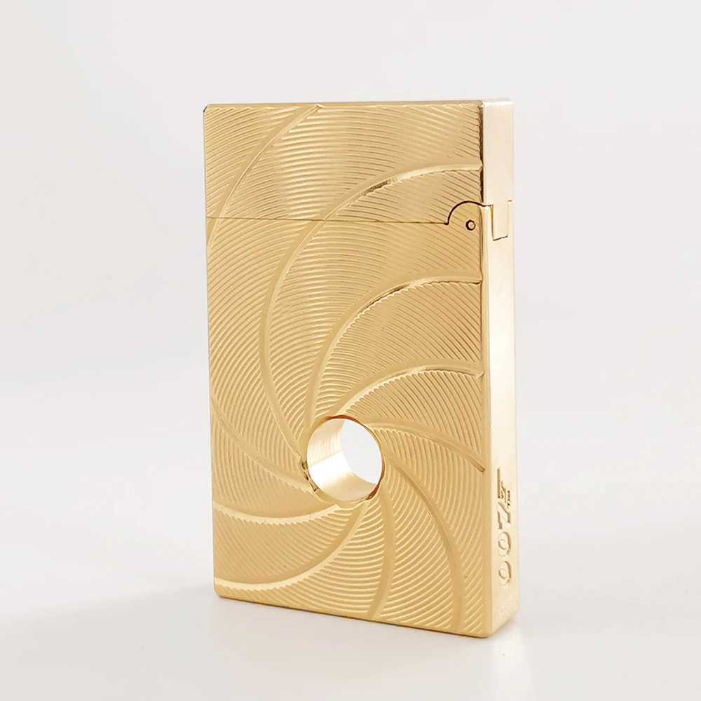 JTDunant L2 Lighter Metal Engraved 007 Butane Gas Cigarette Gadgets Clear Sound Fathers Day Gifts Smoker Luxury Collections N260311