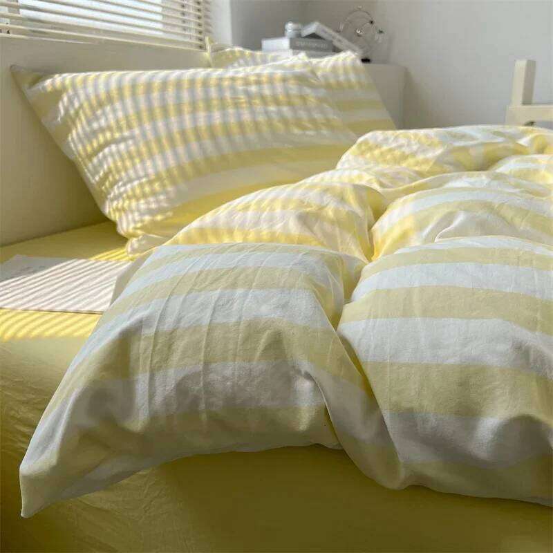 Pre-Washed Brushed Ultra Soft Duvet Cover Set with Pillowcases - Luxurious Cozy Bedding for a Heavenly Sleep Experience H260311 - view 5