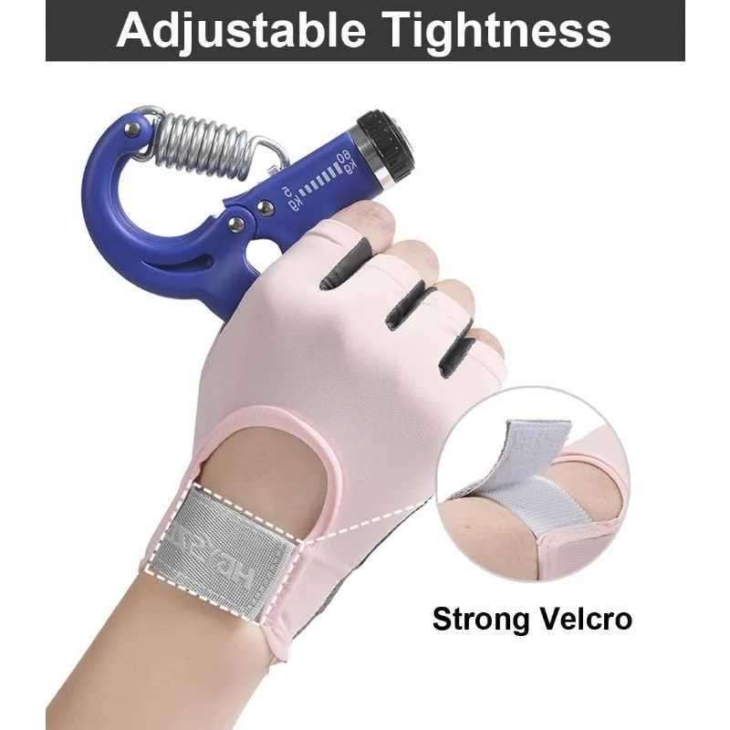 For Sport Fitness Half Finger Gloves Men Women Palm Thickening Non-slip Shock Absorption Wear Barbell Training M260311