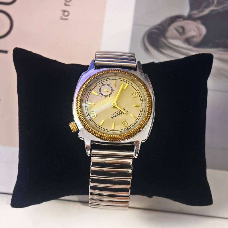 Original Spring Strap Independent Second Dial Retro Unique Men's and Women's Quartz Watch