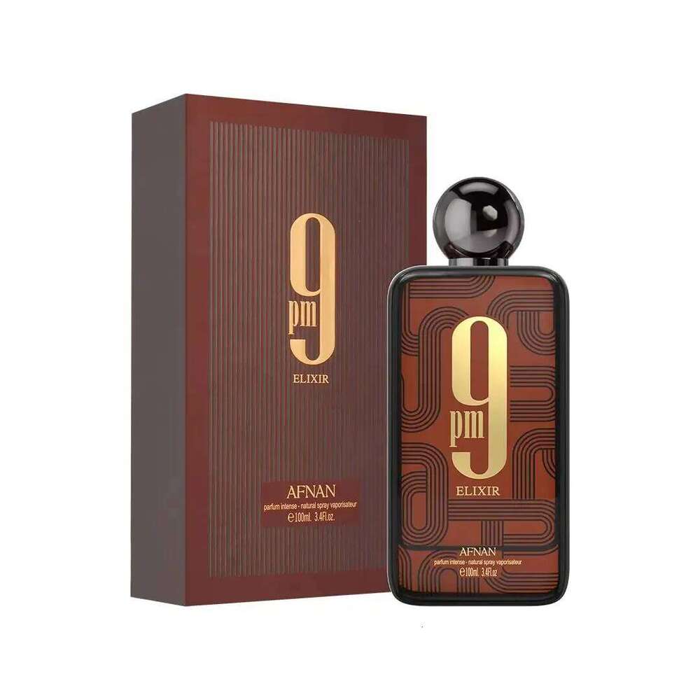 Afnan 9 PM Unisex Extrait de Parfum For Men's Cologne Eau De Toilette 3.4 fl oz 100 ml Long lasting fragrance, Christmas gift Z260311