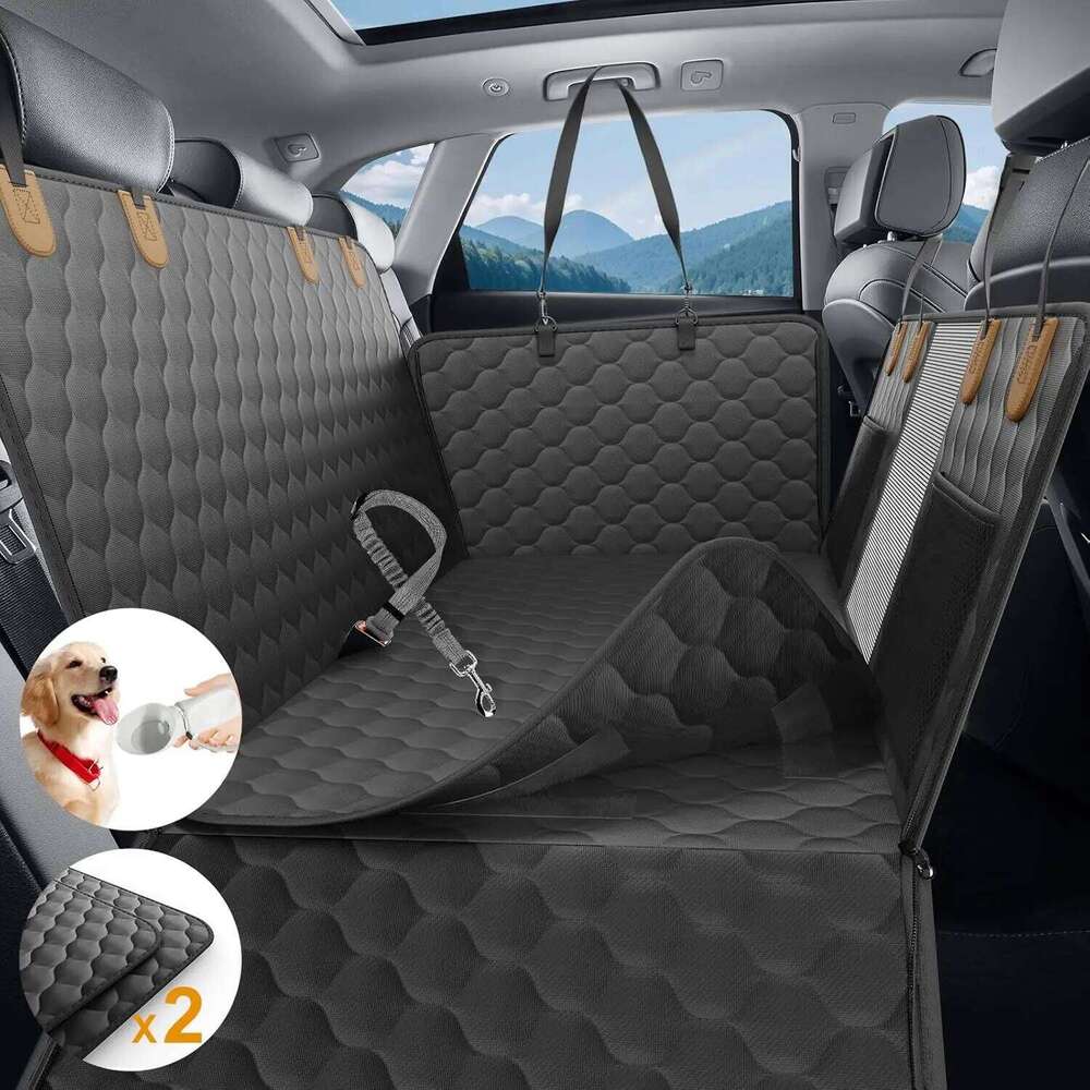 Waterproof Travel Accessories Foldable Dog Pet Safety Hammock Trunk Mat Car Rear Back Seat Protector 26Y0310