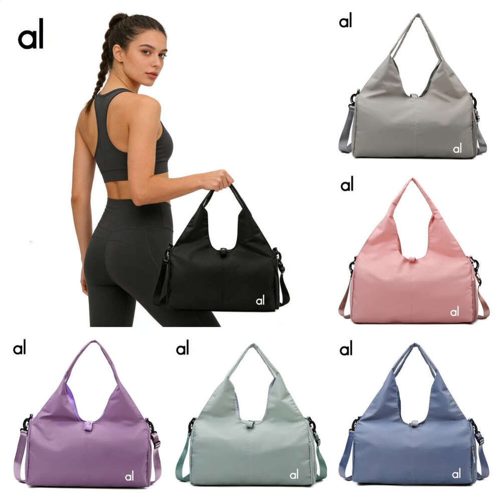 Aloismness Bag New Women Bag Designer Men And Women Fitness Handheld Bag Tote Yoga Large Capacity Short Distance Travel Bag Canvas Shopper Humbags Crossbody Bag Ecc