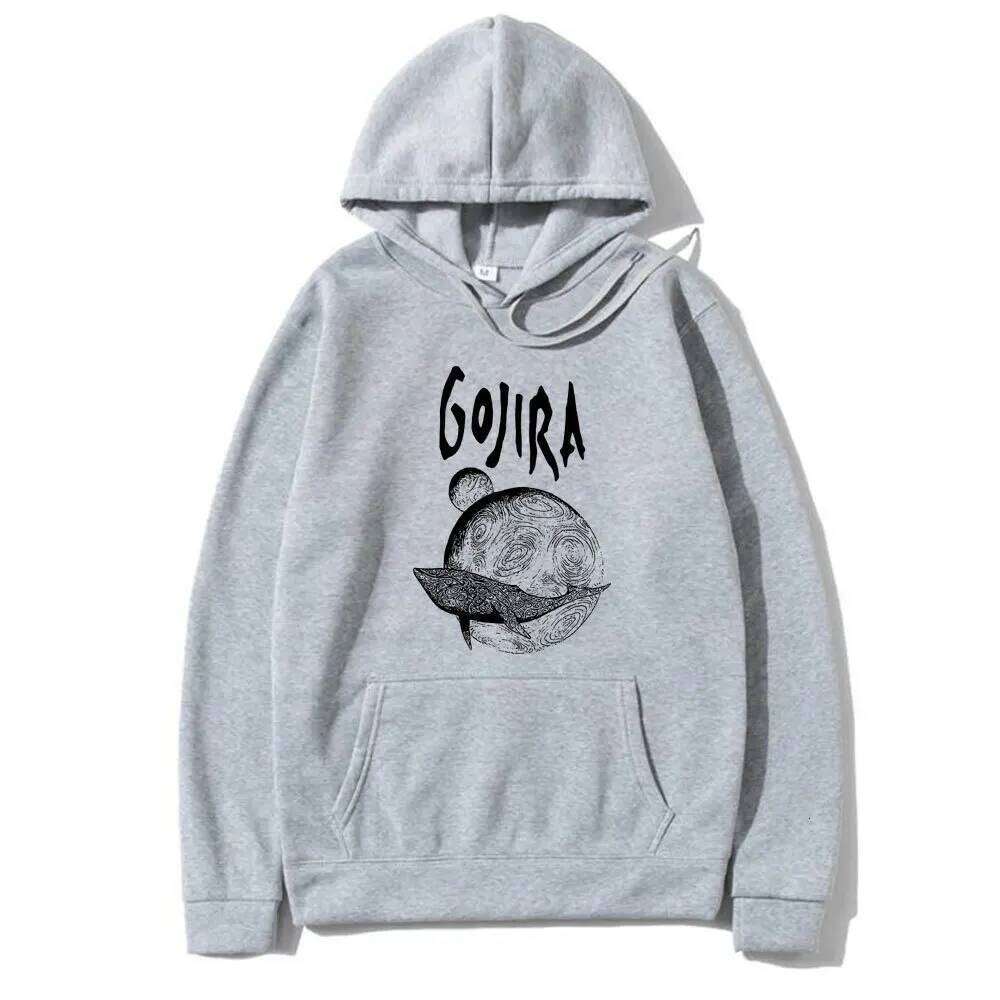 French Metal Band Gojira From Mars To Sirius Album Cover Print Hoodie Men Fashion Autumn fleece hoodie Regular fit Long Sleeves C260311