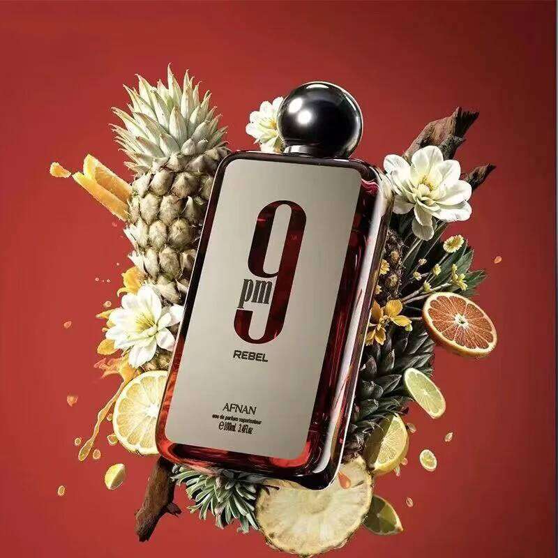 Afnan 9PM REBEL Men's perfume spray, 3.4oz 100ml Z260311