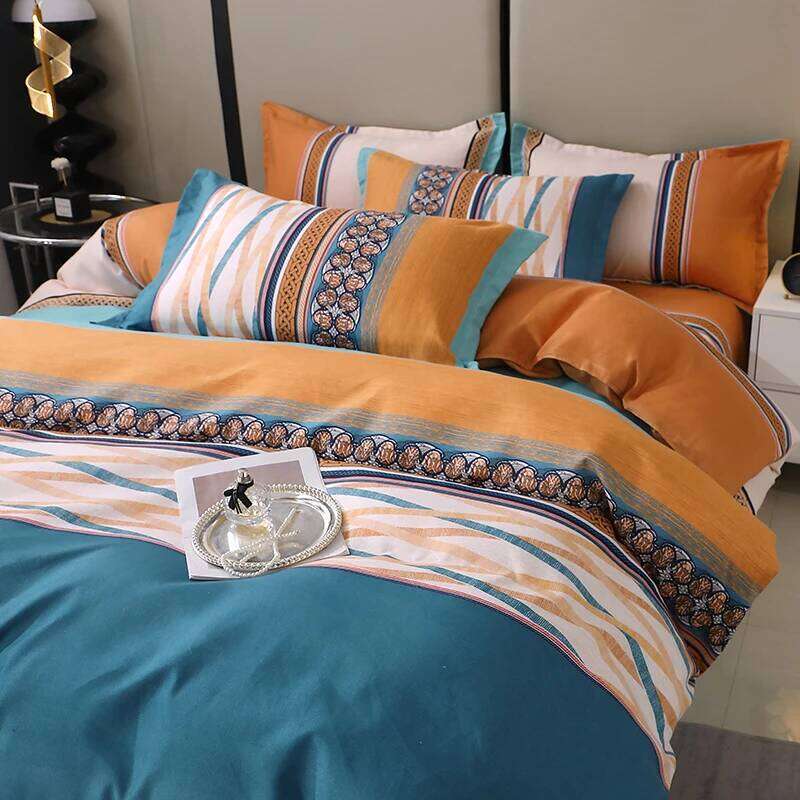 3 Pieces Striped Duvet Covers Soft Set Minimalist Modern Comforter Cover Thickened Breathable Bedding Sets for All Season H260311