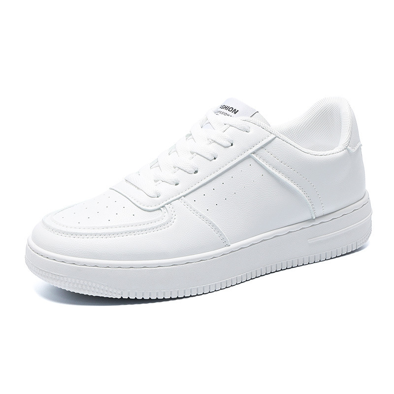 Spring Men'S New Breathable Small White Students All Build Thick Sole Sports Leisure Shoes Male