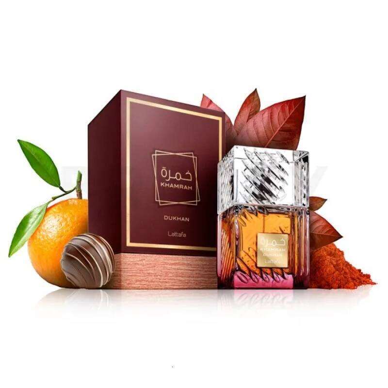 Khamrah Dukhan Eau de Parfum Spray 100ml Original Arab Perfumes High Quality Lasting Oriental Perfume Cologne Makeup Z260311
