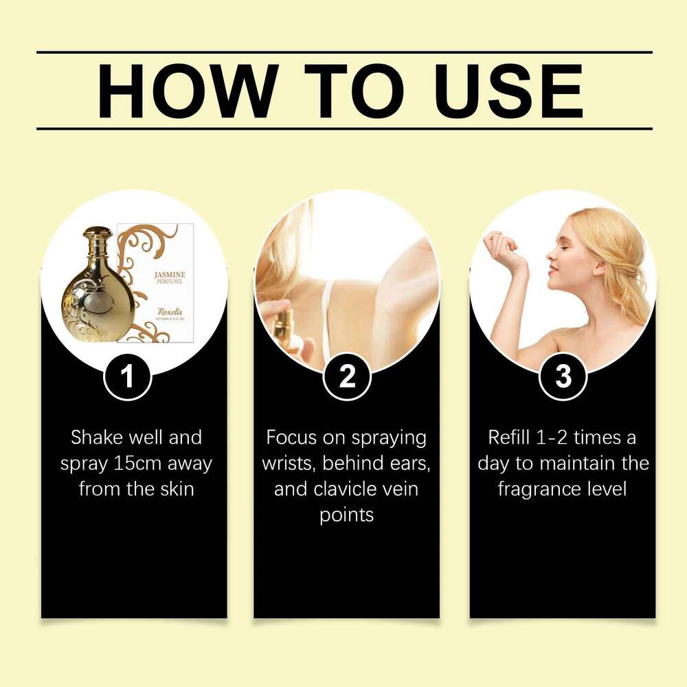 Selling Jasmine Perfume for Women Eau De Toilette Fresh Elegant Sweet Floral Scent Long Lasting Fragrance Date Romantic Gift Z260311