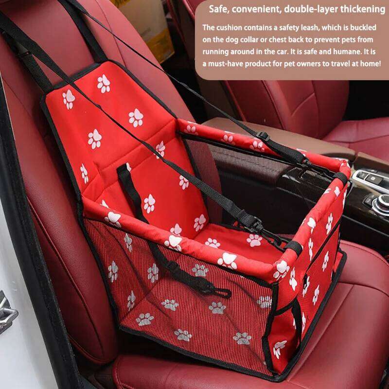 Dog Car Carrier Seat Waterproof Basket Folding Hammock Pet Carriers Bag For Small Cat Dogs Safety Travelling Mesh bag 26Y0310