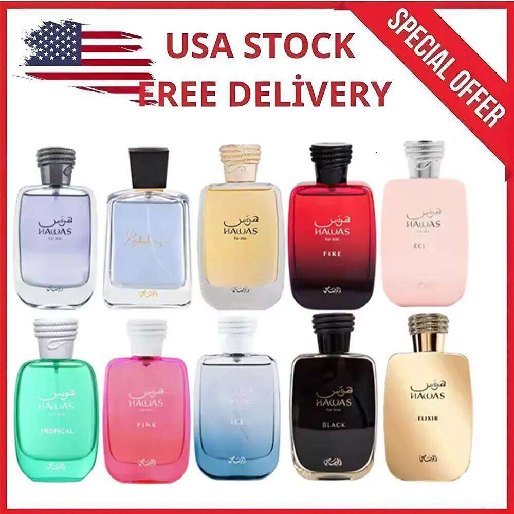 RASASI Hawas Perfume Eau de Parfum for Men & Women 3.4 OZ/ 100 ml Long-Lasting Fragrance Christmas gift Z260311