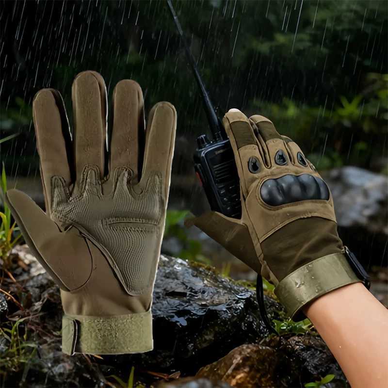 Tactical Sports Gloves Anti Slip Training Cycling Hiking Gloves Outdoor Camping MenS And WomenS Full/Half Finger Gloves M260311