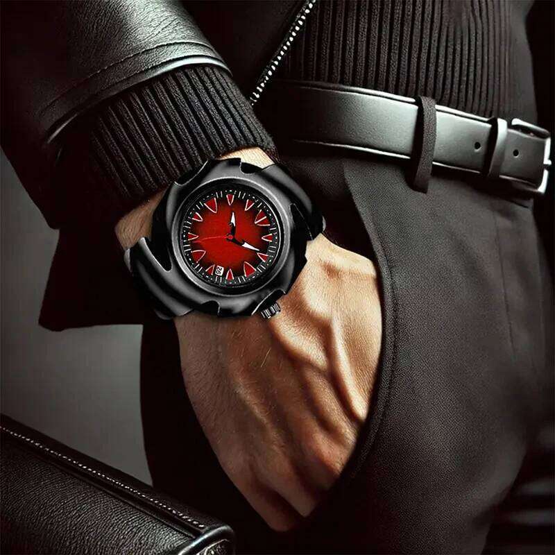 Top Brand Luxury Fashion Quartz For Men Waterproof Creative Design Alien Blade Shell Cool Clock Sport Watch Y2K Wristwatch