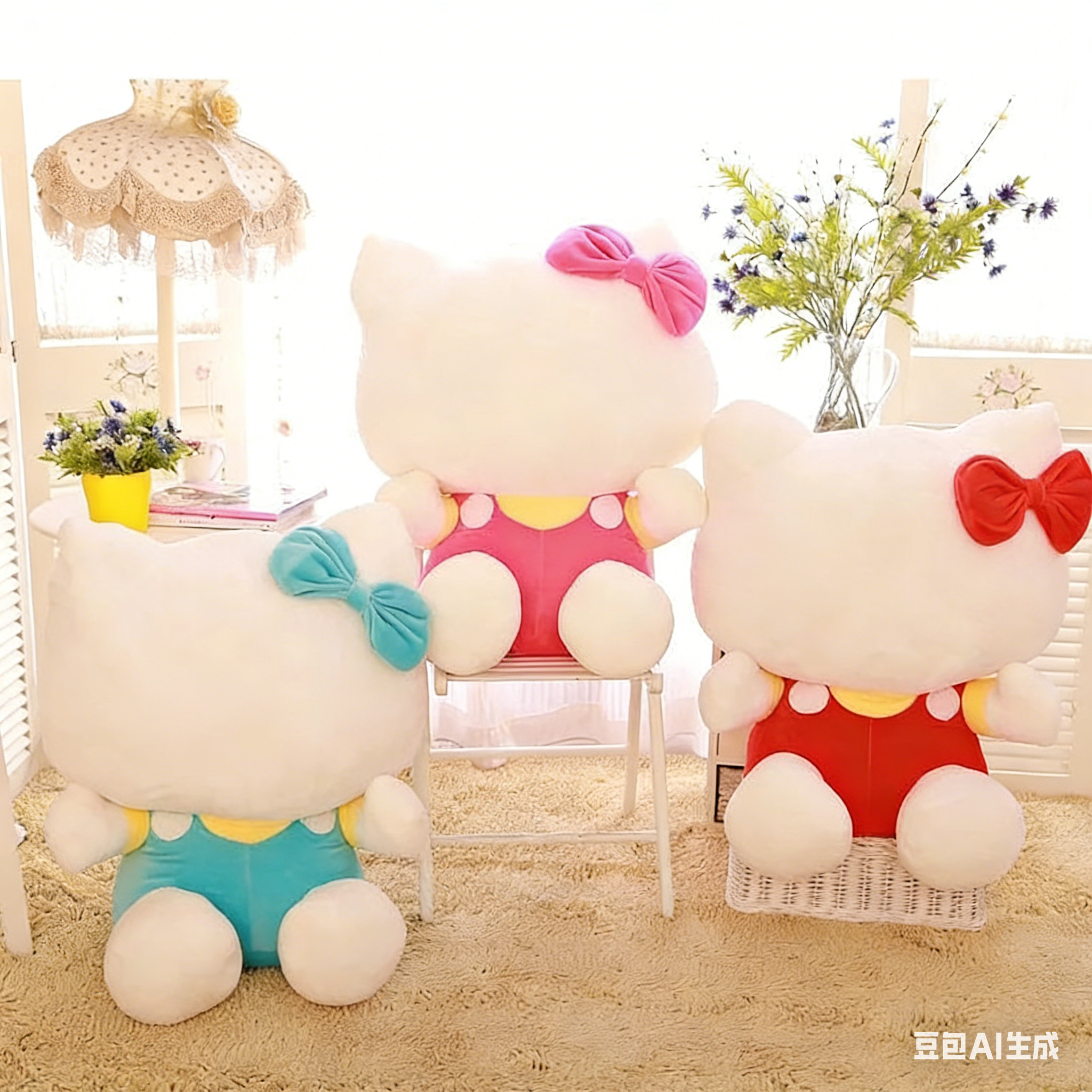 Cute 20cm Cat Doll Plush Toy Cat Stuffed Toy Doll Pillow Birthday Gift Home Bedroom Decoration