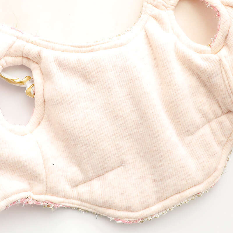 2026 Dog Clothes Autumn And Winter Cat Princess Wholesale Fragrant Style Trimmed Cotton Vest For Small Dogs Pet Dropshipping