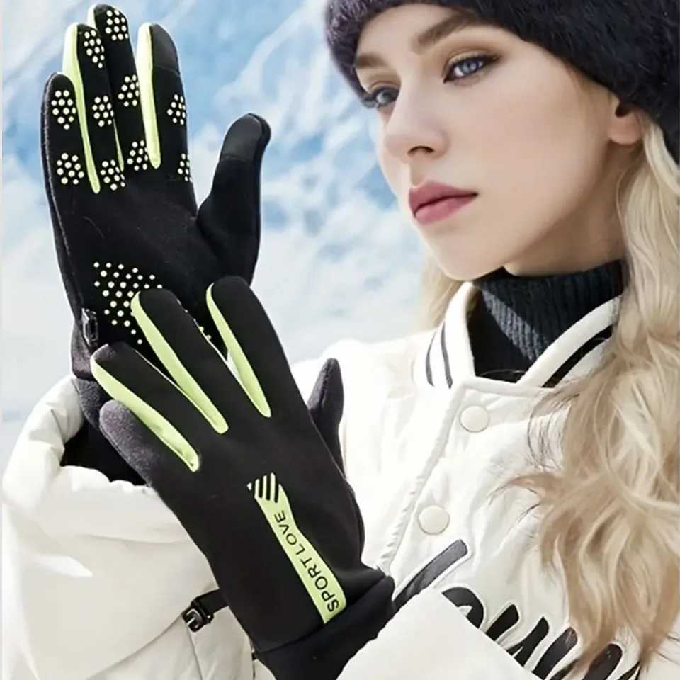 GTUBIKE Winter Sports Warm Gloves Touch Screen Skiing Gloves Water Resistant Windproof Autumn Winter Outdoor Sports Gloves M260311