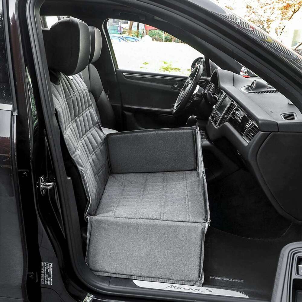Cover Pet Travel Carrier Mattress Waterproof Dog Car Protector With Middle Seat Armrest For Dogs 26Y0310
