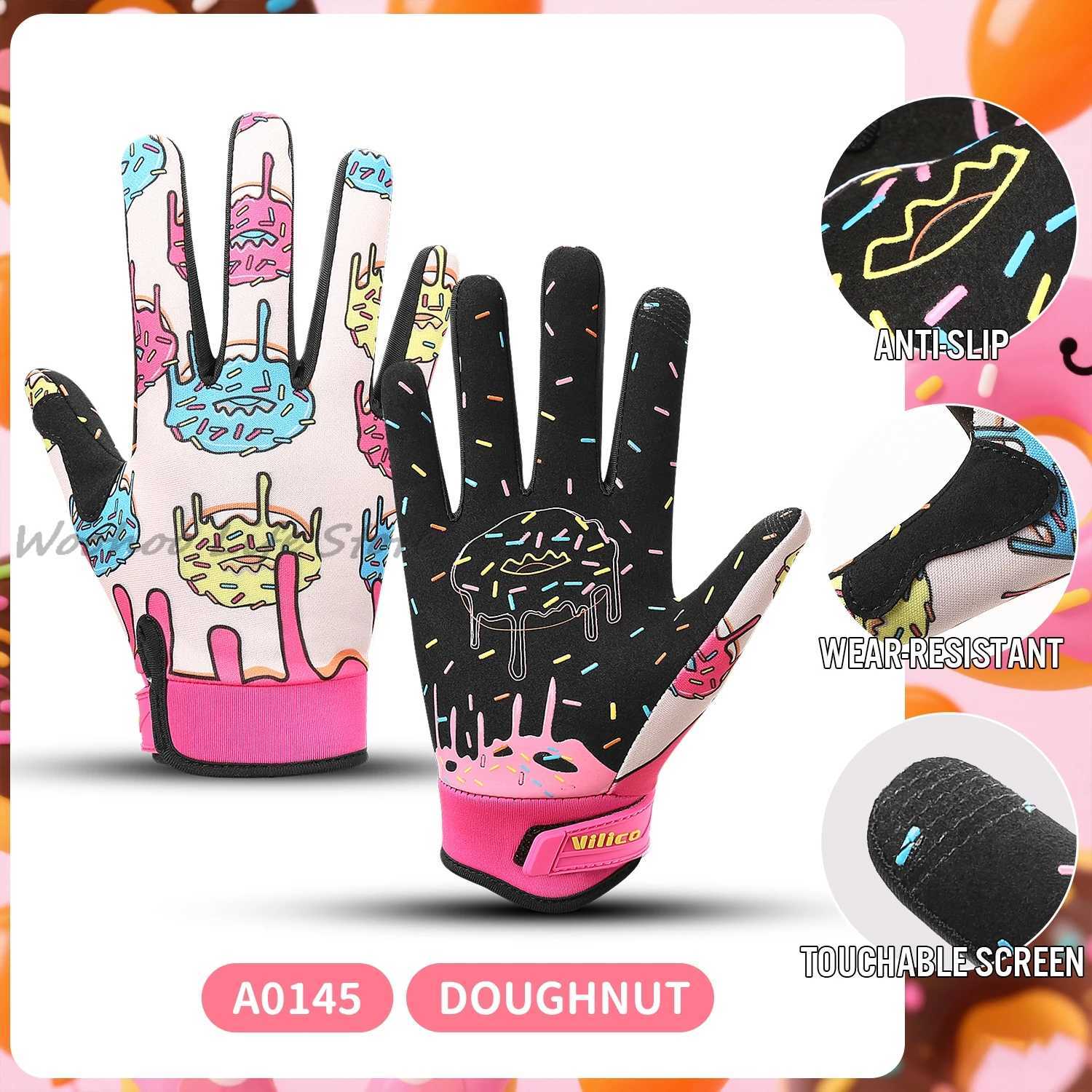 Unisex Lightweight Outdoor Gloves Breathable Full Finger Durable Grip for Disc Sport And Cycling Comfortable Design M260311