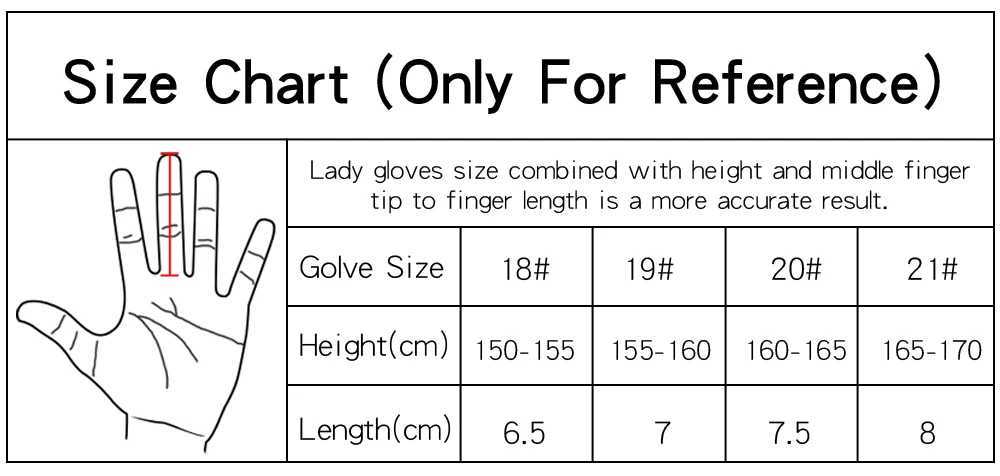 Pack 1 Pair Gloves Genuine Leather Lycra Non-Slip Colorful Fabric Breathable Soft Sports Gloves Women Left and Right Hand M260311