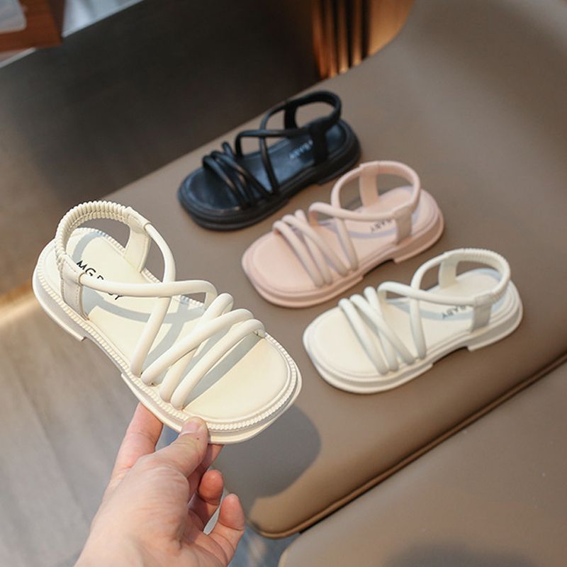 Kids Sandals Summer New Kid's Roman Shoes Kidszworld Girls Toddlers Youth Open Beach Sandals Shoes Sizes US5.5C-US4Y K0764