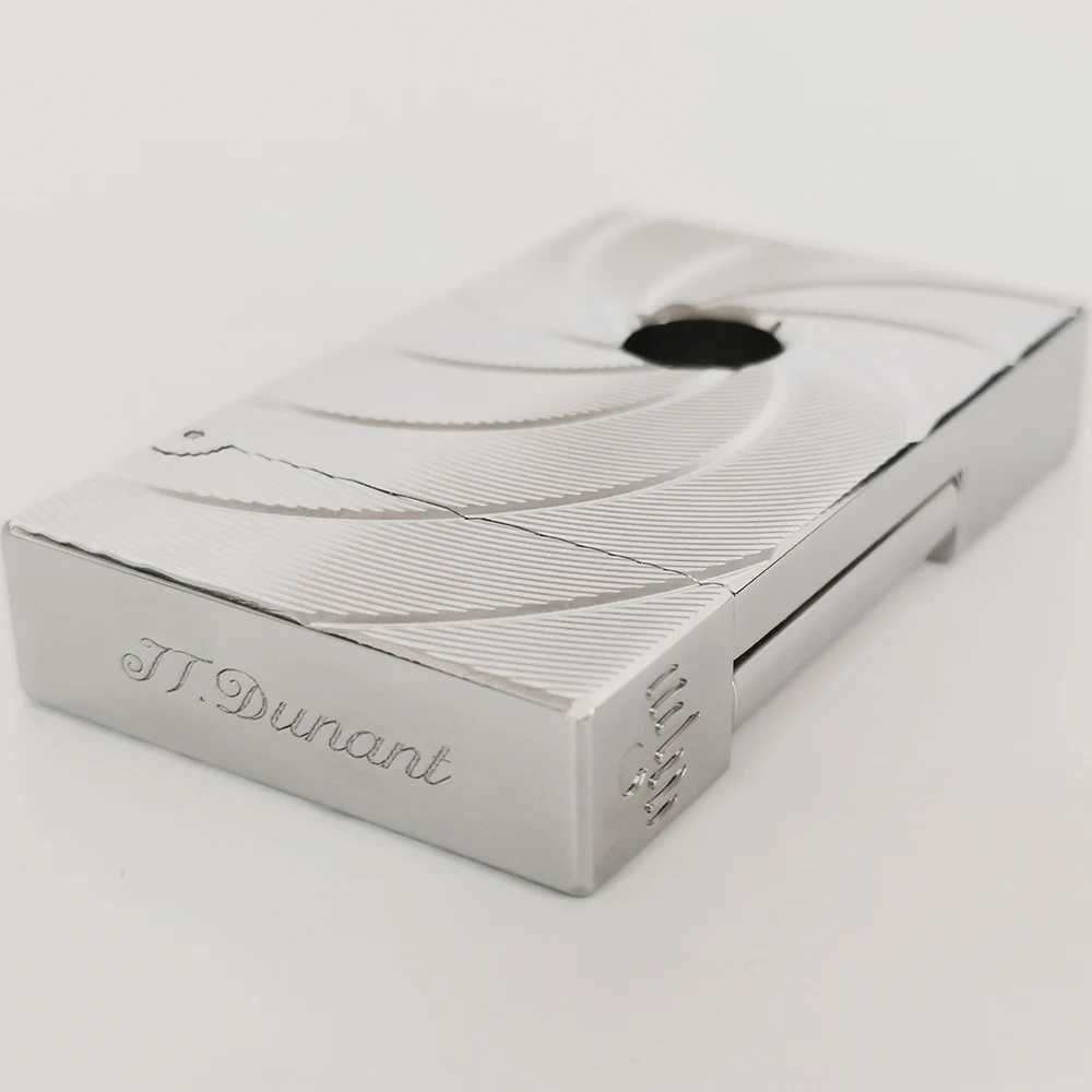 JTDunant Rotating Hole L2 Lighter 007 Butane Gas Smoking Gadgets Clear Sound Halloween Gifts Smoker Luxury Collections 2025 N260311