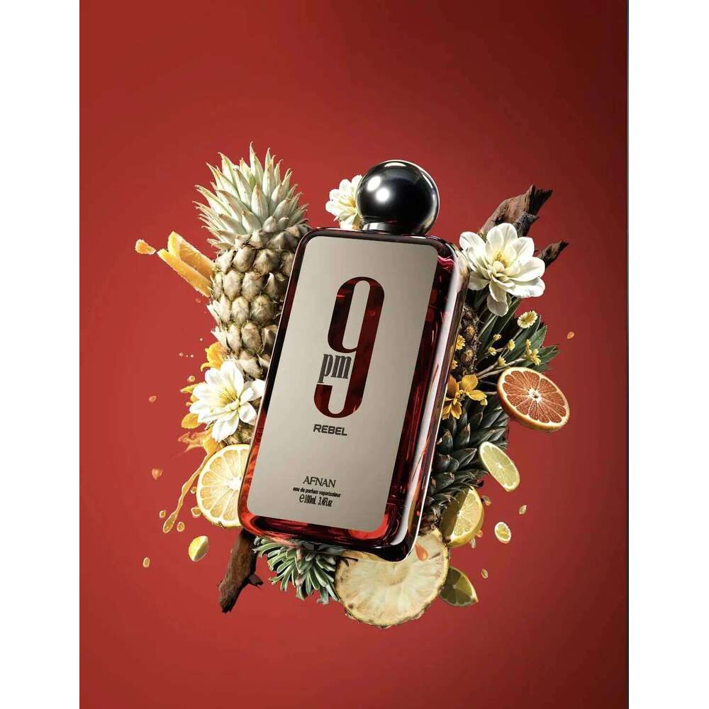 Afnan 9 PM Rebel Unisex Eau De Parfum 3.4 Fl. Oz. - Fragrance for Men And Women Z260311