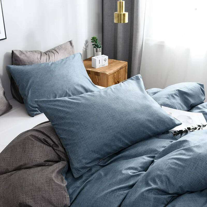 RunGrape Duvet Bedding Set Twin Queen King Size 240x220 Nordic Cover 150 Euro Bed Linen 2 Bedrooms Bedclothe 200x200 H260311 - view 5