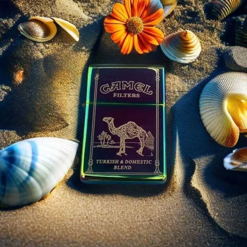 2025 new kerosene lighter windproof cigarette accessories mens gift can be DIY N260311