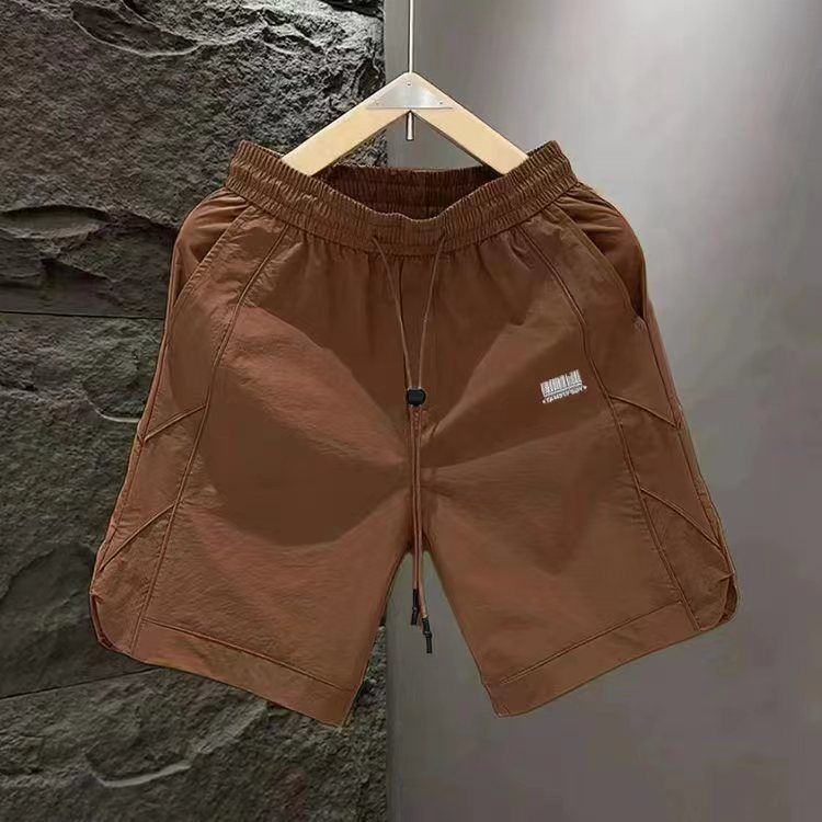 Summer Designer Pants Men's Loose Quick-dry Embroidered Sports Shorts Versatile And Comfortable Trendy Beach Mid-length Pants