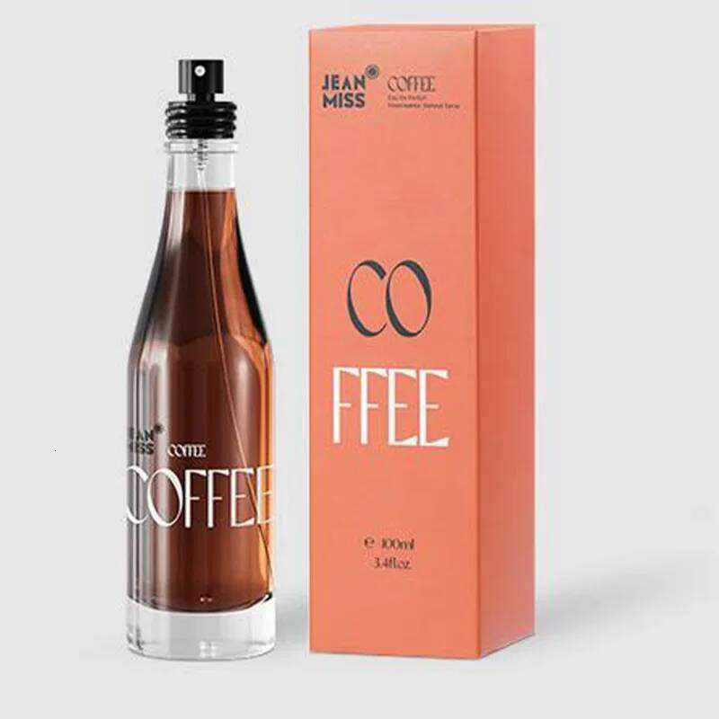 Black Coffee Bottle Perfume Spray,Sandalwood/Patchouli/Cardamom Fragrance,Alluring Woman Scent,Long Lasting Eau De Toilette Z260311